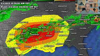 Wednesday wx vlog 3/1/2023: Watching the severe weather potential Friday.