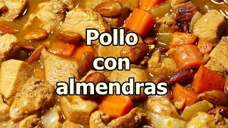 POLLO CON ALMENDRAS CHINO - recetas de cocina faciles rapidas y economicas - comidas ricas