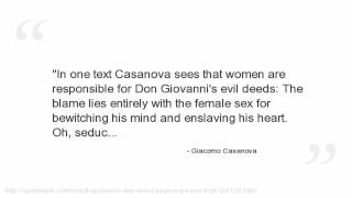 Giacomo Casanova Quotes