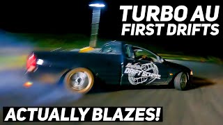 Drifting Our TURBO AU Drift Car! Is the AU Falcon Actually Good At Drifting??