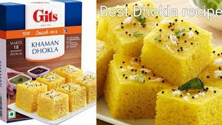 Gits Khaman Dhokla Recipe in cooker, How to make Gits Khaman Dhokla, Gits khaman dhokla review