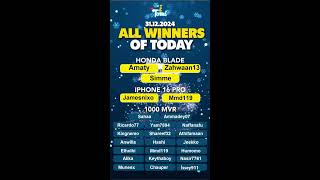 New Year Giveaway: Win an iPhone 16 Pro + $1000 MVR for 20 person! + 3 Honda Blade Motocycle🥳Day-31