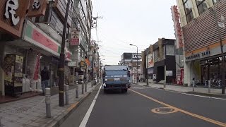 【自転車車載】ローソンストア100千住新橋店〜梅島駅〜足立区島根(2016/11/10)