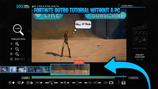 HOW TO MAKE A FORTNITE OUTRO ON SHAREFACTORY 2021 *NO PC REQUIRED*