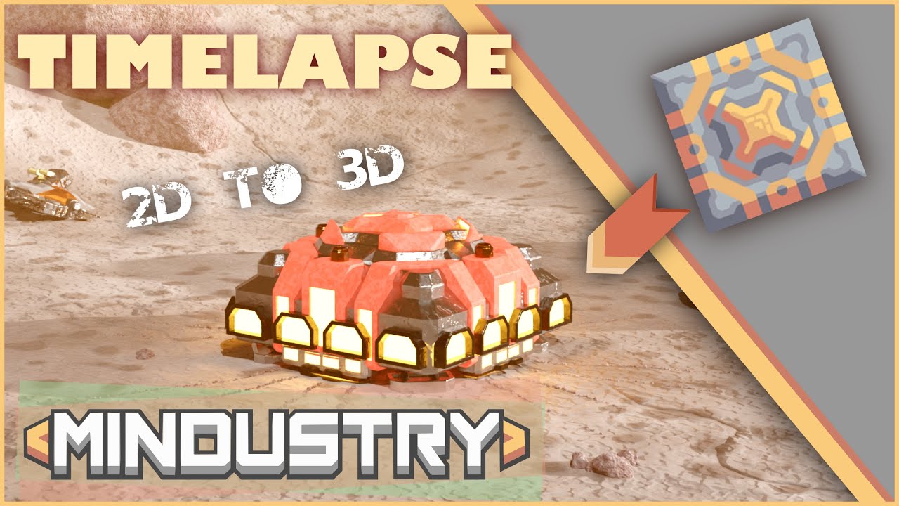 Mindustry Blender Timelapse Core Foundation Youtube