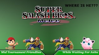 Smash@Stockton Melee Tournament 7: Mid Tournament Waiting for Anbu Friendlies