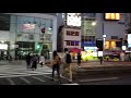 4k binaural audio twilight shinjuku walking tour tokyo japan