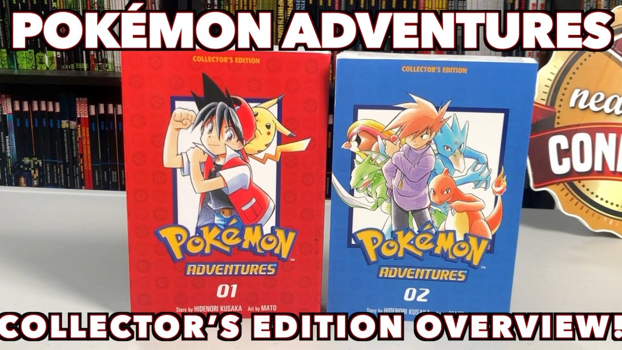 Pokémon Adventures Collector’s Editions Overview! - YouTube