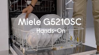 Miele G5210SC Full-size Dishwasher - Hands On