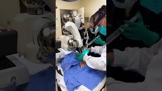 Robotic dental implant clinician Dr. Donald Nikchevich using Yomi