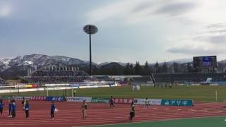 モンテディオ山形2017シーズンホーム開幕戦 キックオフ前紙吹雪