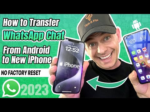 How to Transfer WhatsApp from Android to iPhone Without Factory Reset (2 Ways Including Free) 2023