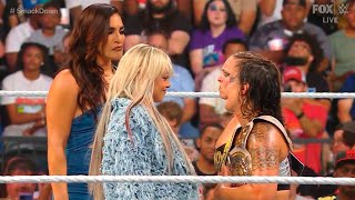 Liv Morgan Returns Confronts Ronda Rousey and Shayna Baszler - WWE SmackDown 6/23/2023