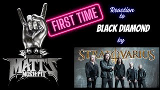 Black Diamond by Stratovarious FIRST TIME Reaction!!!