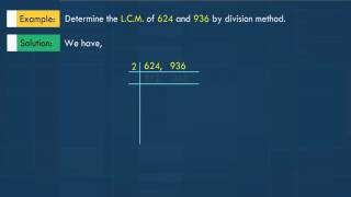 Class 6- Playing with Numbers- Least common multiple- 06