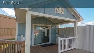 Oh So Cute! Waverly Cottage Tour - 1 Bed 1 Bath 555 sf - Palm Harbor Homes Florida