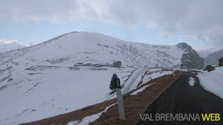 Bufera di neve al passo San Marco 21 febbraio 2022