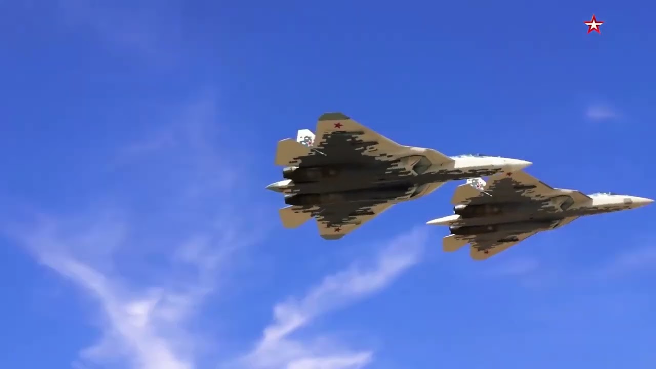 Sukhoi SU-57 Felon - YouTube