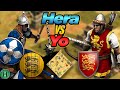 Bulgarians vs Britons | 1v1 Arabia | vs Yo | AoE2