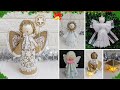 5 handmade low budget angel making idea for Christmas Decoration | DIY Christmas craft idea🎄166