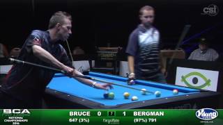 8-Ball Challenge - Bruce vs Bergman