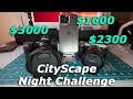 iPhone 13 Pro Max vs Nikon Z6 II vs Sony A7C: NIGHT City Scape Photo and Video Challenge!