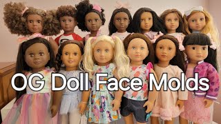 Our Generation Doll Face Molds