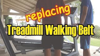Replacing A Treadmill Walking Belt