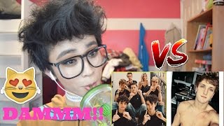 Reacting To Team 10 vS. Logan Paul Musical.ly Compilation