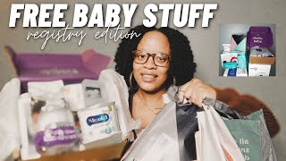 GET FREE BABY STUFF | Amazon + Target Baby Registry Edition 2022