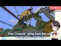 subaru s first journey to minecraft en server hololive eng sub