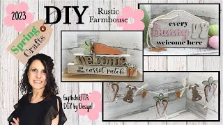 DIY Spring Farmhouse Home Decor | DIY Spring Crafts | DIY Spring Rustic Farmhouse Spring Crafts 2023