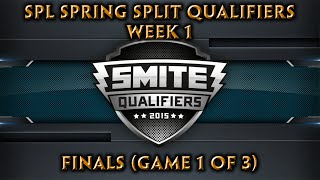 NA SPL Spring Split Qualifiers Week 1 - Finals (Game 1 of 3)