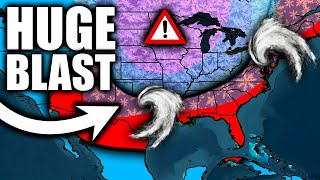 A SERIOUS ARCTIC Blast Will Trigger Big Problems Nextweek...