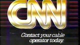 1983 CNN "Most people have to wait for the news" TV Commercial