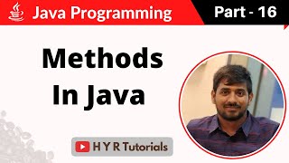 P16 - Methods in Java | Core Java |