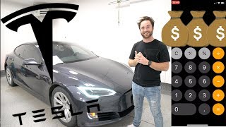 TESLA COST AFTER 1 YEAR and 40,000 kms (25,000 miles)