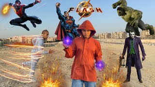 فيلم (عوده فلاش الخارق)الساحر وهالك وكابتن امريكا ضد الجوكر/مصطفي نجيب