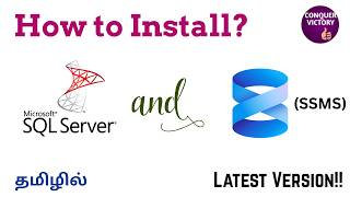 How to Install SQL Server and SSMS in Tamil | SQL Tutorial | Microsoft SQL Server |