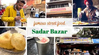 FAMOUS STREET FOOD IN SADAR BAZAR GURGAON