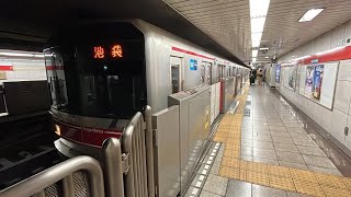 東京メトロ丸ノ内線02系02-108F 四谷三丁目駅発車