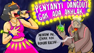 Download Mp3 viral Penyanyi Dangdut PEMUJA SETAN Animasi Horor Kartun Hantu Lucu Indonesia hororkomedi