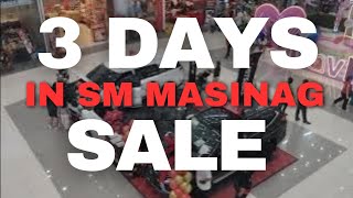 SM Masinag 3 Day Sale Up to 70% discount I TP