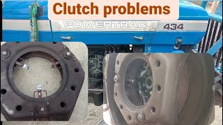 powertrac 434 clutch plates released Bering and finger change