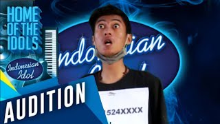 NGAKAK!!! Nyanyikan Lagu Mawang Pria ini dapat Golden Ticket dari Juri - Indonesian Idol {Parody}