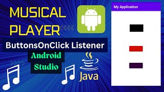 Play sound using Media Player in Android Studio||Buttons Click Listener java ||android Tutorial