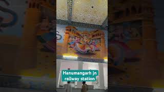 Hanumangarh junction railway station view #hanumangarh #hmh