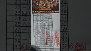 天時地利539！速報：(4/8)二中一連開，想中就下。