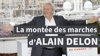 Cannes : Alain Delon monte les marches I AFP Images