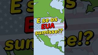 O que aconteceria se os EUA sumisse? #estadosunidos #geografia